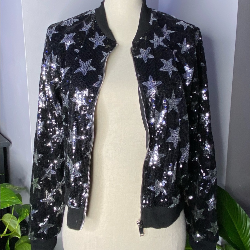 Forever 21 Star Sequin Jacket